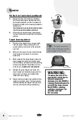 Preview for 8 page of Bissell PowerSteamer Powerbrush Select 1623 SERIES User Manual