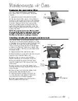 Предварительный просмотр 11 страницы Bissell POWERTRAK 1472 SERIES User Manual