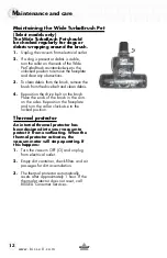 Предварительный просмотр 12 страницы Bissell powertrak dual cyclonic User Manual