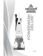 Bissell PowerWash Deluxe Manual предпросмотр