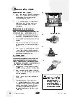 Предварительный просмотр 12 страницы Bissell PRO LITE 17G5 (Spanish) Guía Del Usuario