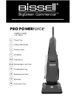 Предварительный просмотр 1 страницы Bissell PRO POWERForce 1451 SERIES User Manual