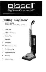 Предварительный просмотр 1 страницы Bissell ProBag DayClean 17X33 User Manual