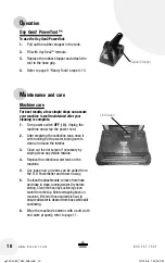 Предварительный просмотр 10 страницы Bissell PRODRY 8350 User Manual