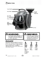 Предварительный просмотр 4 страницы Bissell Professional Spot 3624 Series User Manual