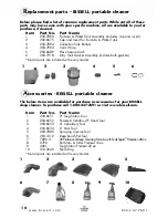 Предварительный просмотр 10 страницы Bissell Professional Spot 3624 Series User Manual