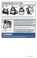 Предварительный просмотр 11 страницы Bissell PROHEAT 1846 Series User Manual