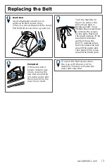 Предварительный просмотр 13 страницы Bissell PROHEAT 1846 Series User Manual