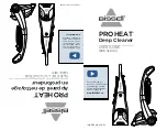 Bissell PROHEAT 1899 Series User Manual предпросмотр