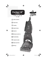 Bissell ProHeat 2X CleanShot 9500 Series User Manual предпросмотр