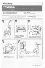 Предварительный просмотр 5 страницы Bissell PROHEAT 2X LIFT-OFF 1560 SERIES User Manual