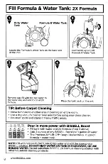 Предварительный просмотр 8 страницы Bissell PROHEAT 2X LIFT-OFF 1560 SERIES User Manual