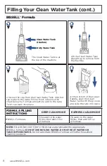 Preview for 8 page of Bissell PROHEAT 2X REVOLUTION 15484 Manual