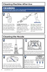 Preview for 12 page of Bissell PROHEAT 2X REVOLUTION 15484 Manual