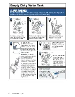 Предварительный просмотр 14 страницы Bissell PROHEAT 2X REVOLUTION 1858 SERIES User Manual