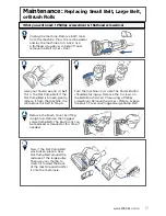 Предварительный просмотр 17 страницы Bissell PROHEAT 2X REVOLUTION 1858 SERIES User Manual