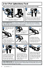 Preview for 14 page of Bissell PROHEAT 2X REVOLUTION 1986 Series Quick Start User Manual