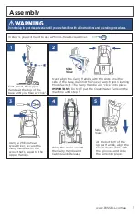 Предварительный просмотр 5 страницы Bissell PROHEAT 2X REVOLUTION DELUXE User Manual