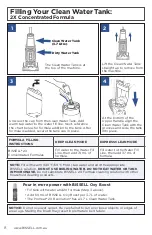 Предварительный просмотр 8 страницы Bissell PROHEAT 2X REVOLUTION DELUXE User Manual