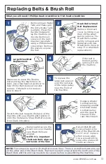 Предварительный просмотр 13 страницы Bissell PROHEAT 2X REVOLUTION DELUXE User Manual