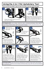 Предварительный просмотр 10 страницы Bissell PROHEAT 2X REVOLUTION MAX PROFESSIONAL User Manual