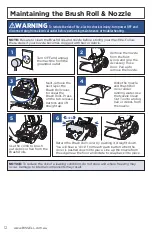 Предварительный просмотр 12 страницы Bissell PROHEAT 2X REVOLUTION MAX PROFESSIONAL User Manual