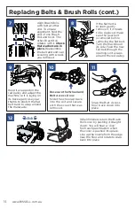 Предварительный просмотр 14 страницы Bissell PROHEAT 2X REVOLUTION MAX PROFESSIONAL User Manual