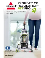 Предварительный просмотр 5 страницы Bissell ProHeat 2x Revolution Pet Pro 1986 Series Quick Start User Manual