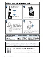 Предварительный просмотр 12 страницы Bissell ProHeat 2x Revolution Pet Pro 1986 Series Quick Start User Manual