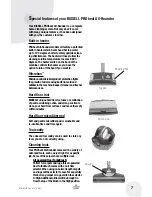 Предварительный просмотр 7 страницы Bissell PROHEAT ALL-ROUNDER User Manual