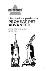 Предварительный просмотр 17 страницы Bissell PROHEAT PET ADVANCED 1799 User Manual