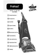 Bissell ProHeat Pro-Tech 8910 SERIES User Manual предпросмотр