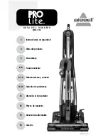 Bissell PROlite 17G5 SERIES (Spanish) Guías Del Usuario Manual предпросмотр