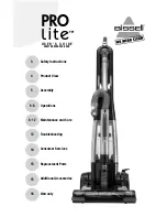 Bissell PROlite 45M7 Series User Manual предпросмотр