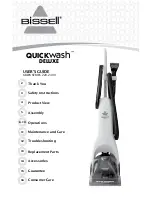 Предварительный просмотр 1 страницы Bissell QUICKwash DELUXE User Manual