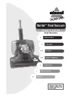 Bissell Real Vacuum User Manual предпросмотр