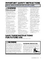 Preview for 5 page of Bissell REVOLUTION PET PRO 1964 series Quick Start User Manual