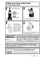 Preview for 11 page of Bissell REVOLUTION PET PRO 1964 series Quick Start User Manual