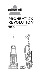 Предварительный просмотр 1 страницы Bissell REVOLUTION PROHEAT 2X 1858 Instructions Manual