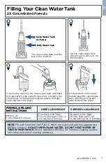 Предварительный просмотр 7 страницы Bissell REVOLUTION PROHEAT 2X 1858 Instructions Manual