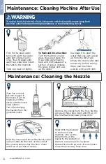 Предварительный просмотр 12 страницы Bissell REVOLUTION PROHEAT 2X 1858 Instructions Manual