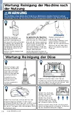 Предварительный просмотр 28 страницы Bissell REVOLUTION PROHEAT 2X 1858 Instructions Manual