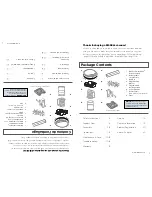 Предварительный просмотр 3 страницы Bissell SMARTCLEAN 1605 SERIES User Manual