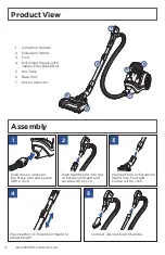 Предварительный просмотр 4 страницы Bissell SMARTCLEAN 2228A User Manual