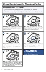 Предварительный просмотр 8 страницы Bissell SPOTBOT 2114 Series User Manual