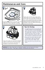 Предварительный просмотр 13 страницы Bissell SPOTBOT 2114 Series User Manual