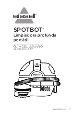 Предварительный просмотр 17 страницы Bissell SPOTBOT 2114 Series User Manual