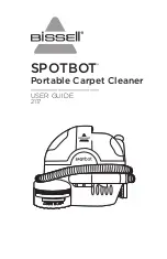 Предварительный просмотр 1 страницы Bissell SPOTBOT 2117 Series User Manual