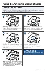 Предварительный просмотр 9 страницы Bissell SPOTBOT 2117 Series User Manual