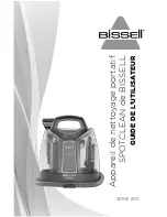 Предварительный просмотр 25 страницы Bissell SPOTCLEAN CORDLESS 1570 series User Manual